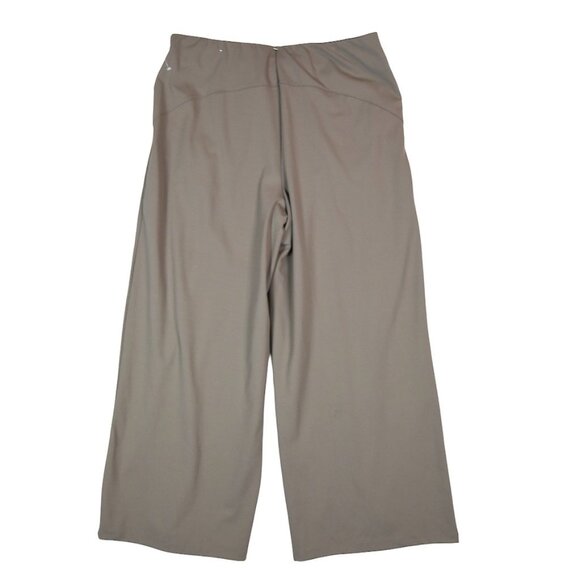 Old Navy XL Petite Wide Leg Pants Taupe Flowy Drapey Soft Loungecore Minimalist - Picture 4 of 11